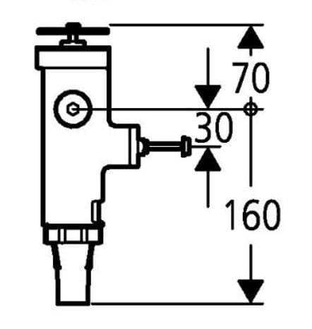 Grohe Flush Valve for WC 43997000