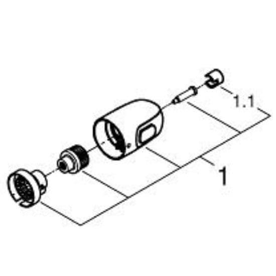 Grohe Grohtherm 1000 Shut Off Handle 47972000