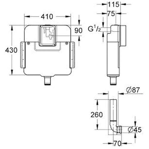 Grohe Mechanical Cistern 37050000 Spare Parts