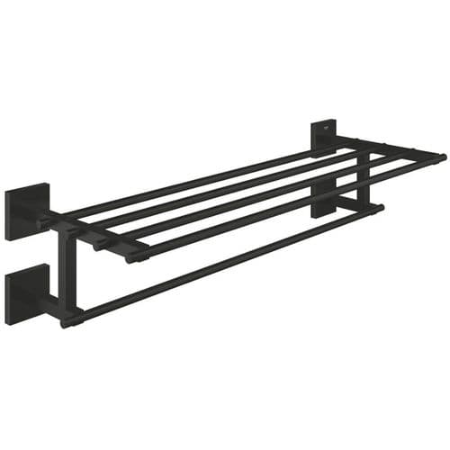 Grohe Quickfix Start Cube Multi Towel Rack 60cm Matte Black 410992430