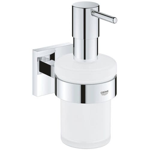 Grohe Quickfix Start Cube Soap Dispenser with Holder Chrome 41098000