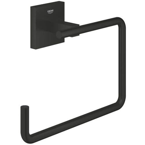 Grohe Quickfix Start Cube Towel Ring Matte Black 409752430