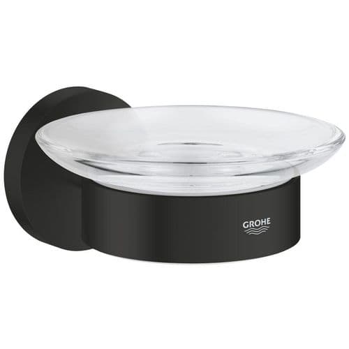 Grohe Quickfix Start Soap Dish with Holder Matte Black 411932430