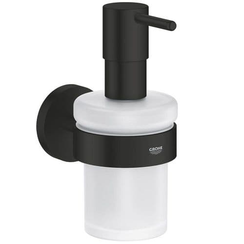 Grohe Quickfix Start Soap Dispenser with Holder Matte Black 411952430