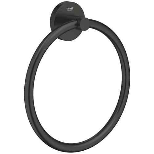 Grohe Quickfix Start Towel Ring Matte Black 411742430