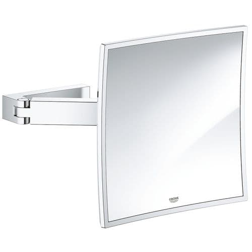 Grohe Selection Cube Shaving Mirror Chrome 40808000