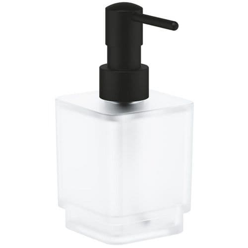 Grohe Selection Cube Soap Dispenser Phantom Black 102278KF00