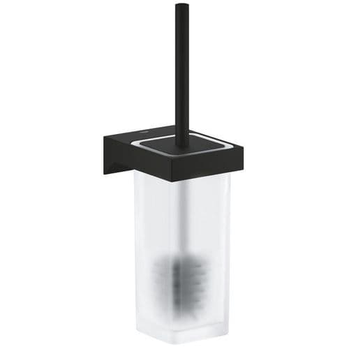 Grohe Selection Cube Toilet Brush Set Phantom Black 102277KF00