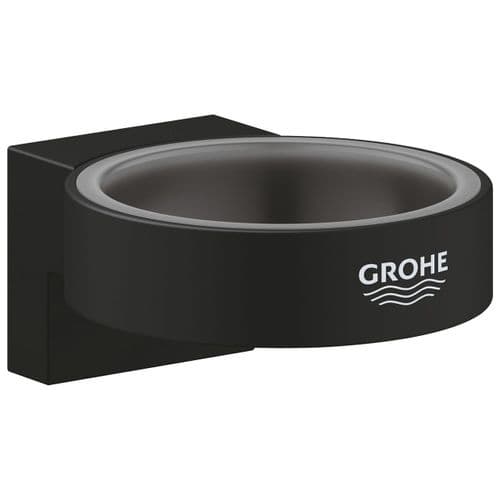 Grohe Selection Glass Soap Dish Holder Phantom Black 41217KF0