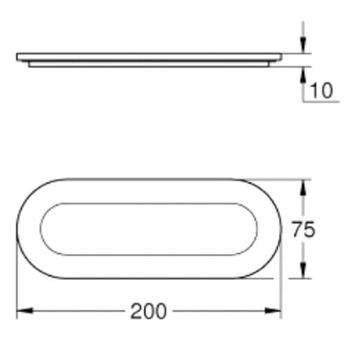 Grohe Selection Soap Dish without Holder 41036000