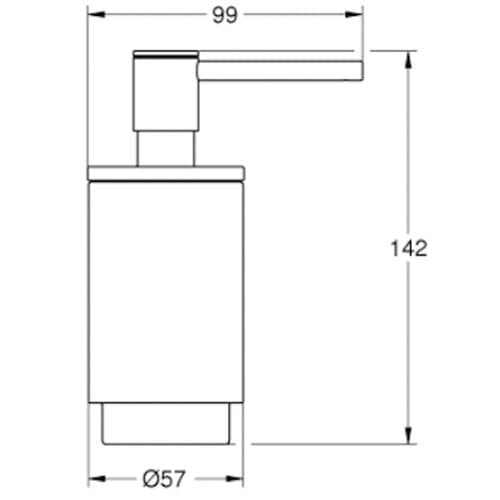 Grohe Selection Soap Dispenser Phantom Black 41218KF0