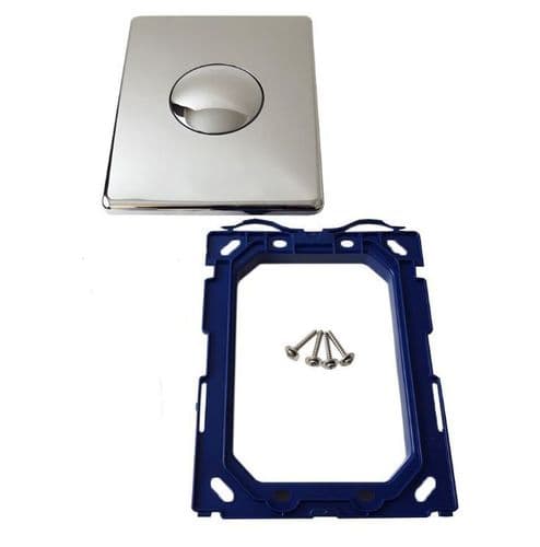 Grohe Skate Flush Plate Matt Chrome 37547P00