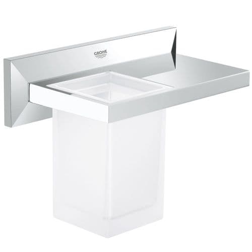 Grohe Spa Allure Brilliant Shelf with Tumbler Chrome 40503000