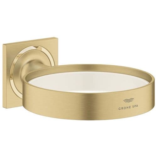 Grohe Spa Allure Glass Soap Dish Holder Brushed Cool Sunrise 40963GN1