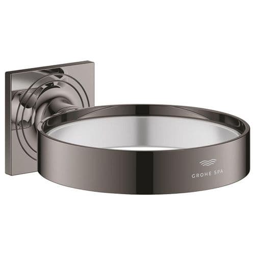 Grohe Spa Allure Glass Soap Dish Holder Hard Graphite 40963A01