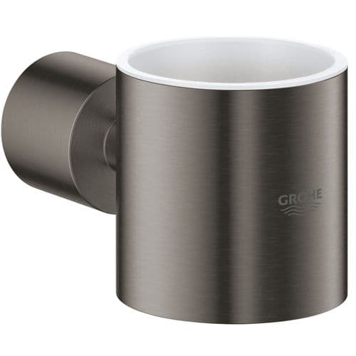 Grohe Spa Atrio Glass Soap Dish Holder Brushed Hard Graphite 40304AL3