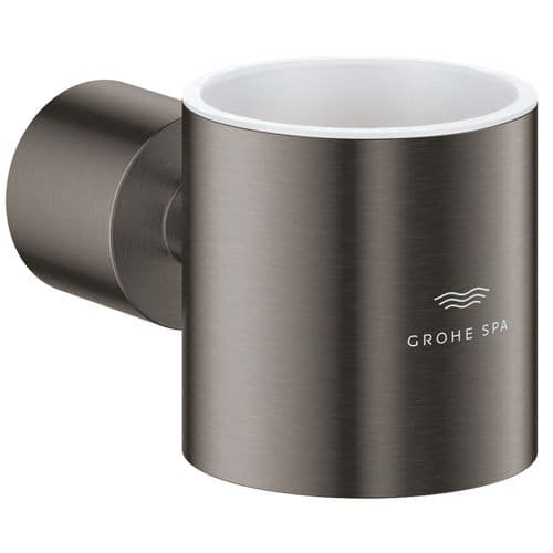 Grohe Spa Atrio Glass Soap Dish Holder Brushed Hard Graphite 40884AL0