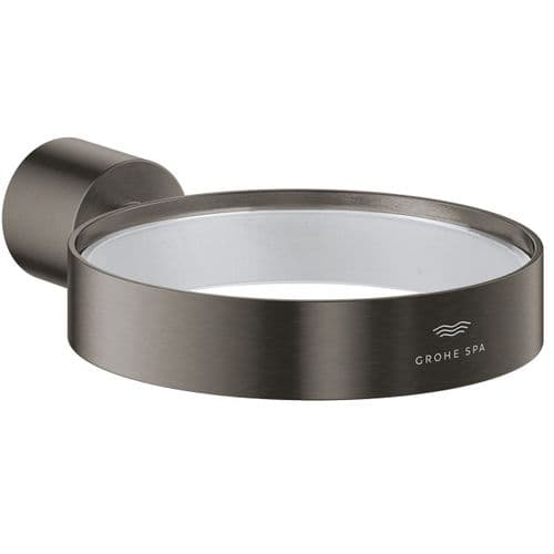 Grohe Spa Atrio Glass Soap Dish Holder Brushed Hard Graphite 40885AL0