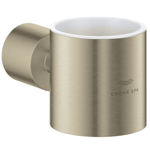 Grohe Spa Atrio Glass Soap Dish Holder Brushed Nickel 40884EN0