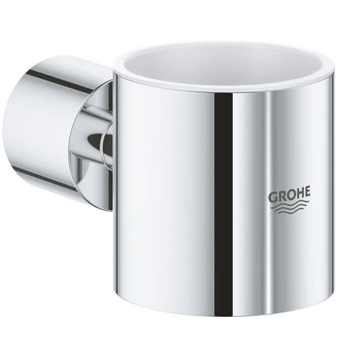 Grohe Spa Atrio Glass Soap Dish Holder Chrome 40304003