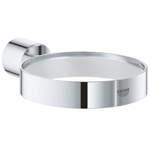 Grohe Spa Atrio Glass Soap Dish Holder Chrome 40305003