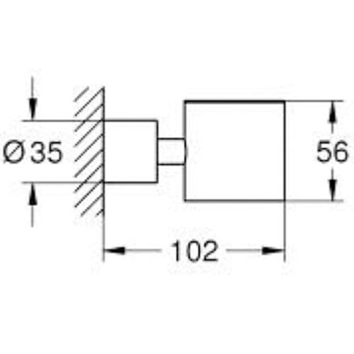 Grohe Spa Atrio Glass Soap Dish Holder Cool Sunrise 40884GL0
