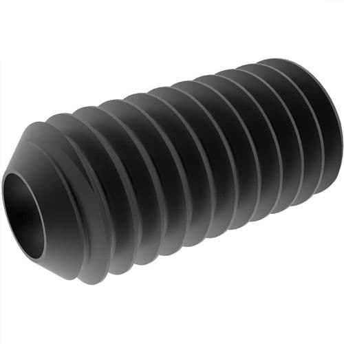 Grub Screw Black M12 X 20mm Cup Point