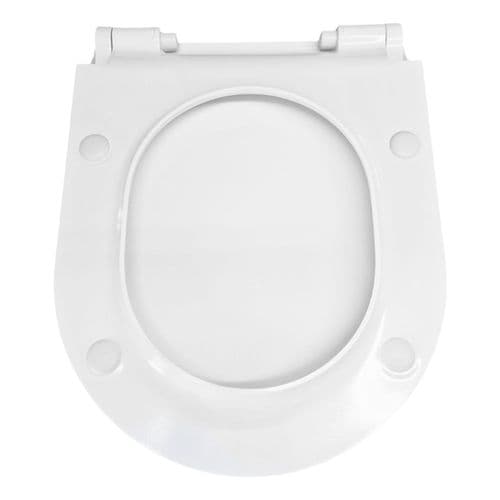 GSI Kube Slim Soft Close Quick Release Toilet Seat & Cove White MS86CSN11