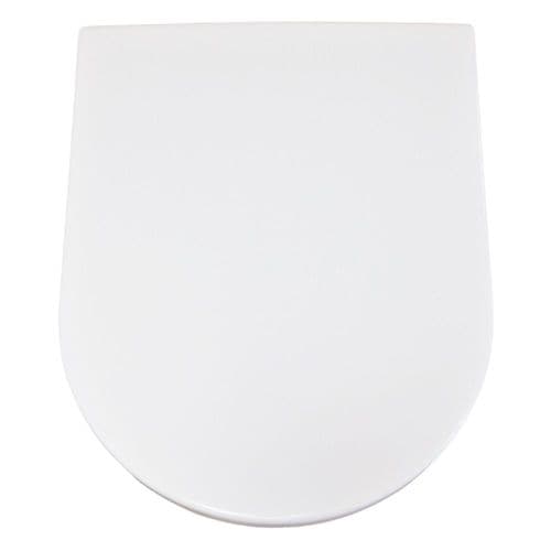 GSI Kube Soft Close Quick Release Toilet Seat & Cover White Gloss MS88C11