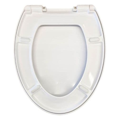 GSI Losanga Soft Close Toilet Seat & Cover White MS7511
