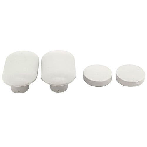 GSI Replacement Toilet Seat & Buffer Set Grey SGP1- 2005005-G