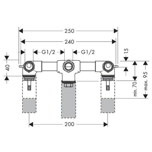 Hansgrohe Axor Starck Concealed Part 10422180