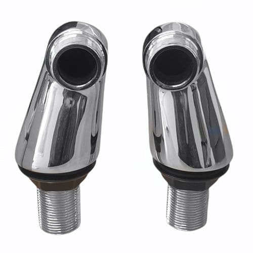 Hansgrohe Bath leg Unions Offset 180-150mm Hole 70mm high 07002300