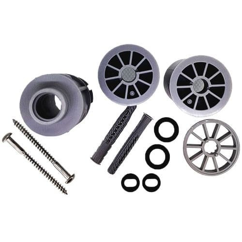 Hansgrohe Croma 100 Multi Hand Shower / Unica'Reno Wall Support 95365000