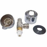 Hansgrohe Fixfit Stop E Shut-Off Valve Chrome 27452000