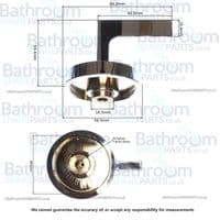 Hansgrohe Handle for Cold Water 39093000