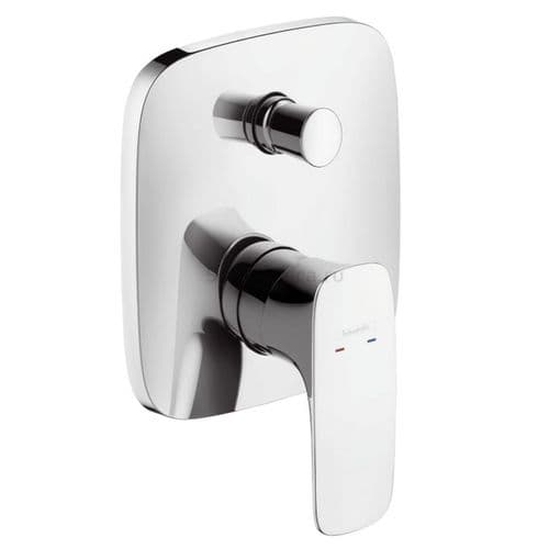 Hansgrohe PuraVida Single Lever Bath Mixer Concealed Installation - Chrome >07/09 15445000