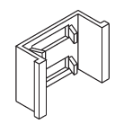 Hansgrohe Wall Clip for Casetta 96193000