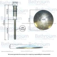 Haro Toilet Seat Hinge Set C0702G 407560