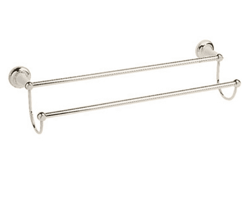 Heritage Clifton Double Towel Rail Vintage Gold ACA07