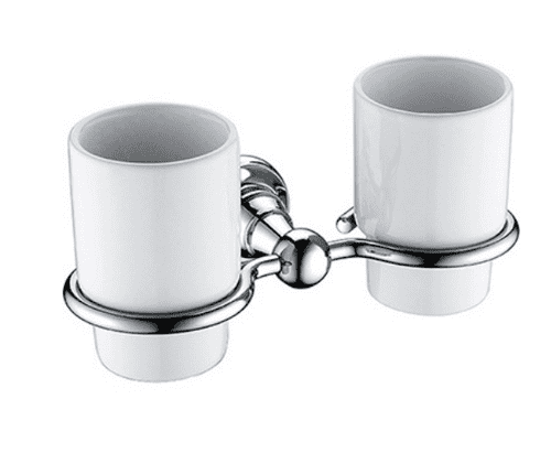 Heritage Holborn Double Tumbler & Holder AHODTHC