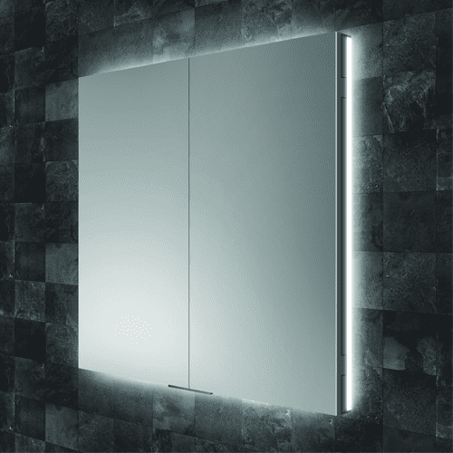 hib Atrium Illuminated Recessed Aluminium 70x60 53100