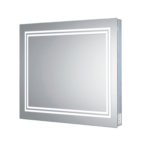 hib Boundary Double LED Boarder Mirror 60x80 79540700