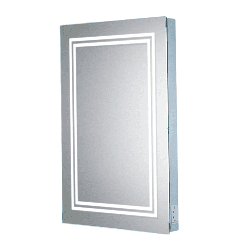 hib Boundary Double LED Boarder Mirror 70x50 79540500