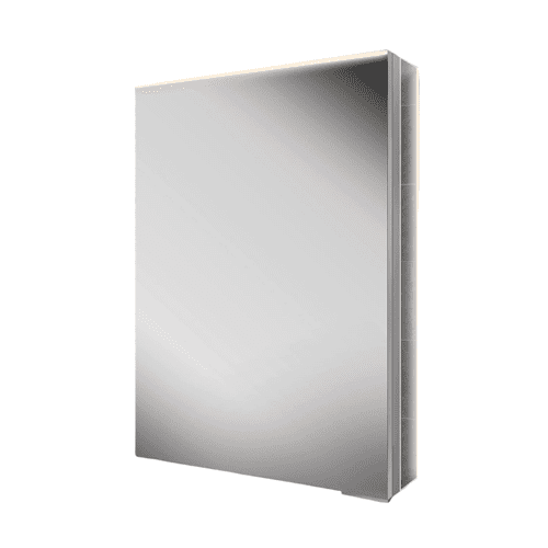 hib Ether Mirror LED Aluminium Cabinet 50x70 50500