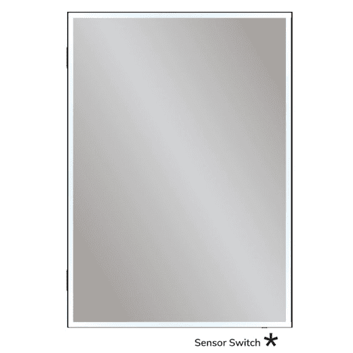 hib Exos Mirror LED Aluminium Cabinet 50x70 53500