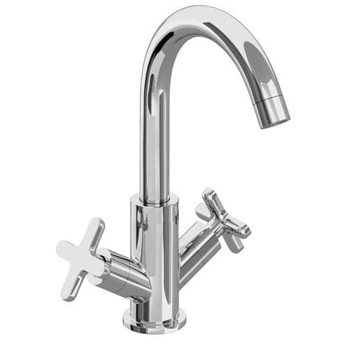 Hib Ludic Chrome Single-hole Basin Mixer N0TAP02LUD