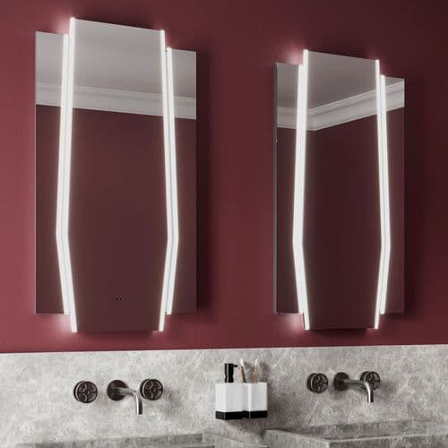 hib Maxim Shaped LED Bathroom Mirror 79570100