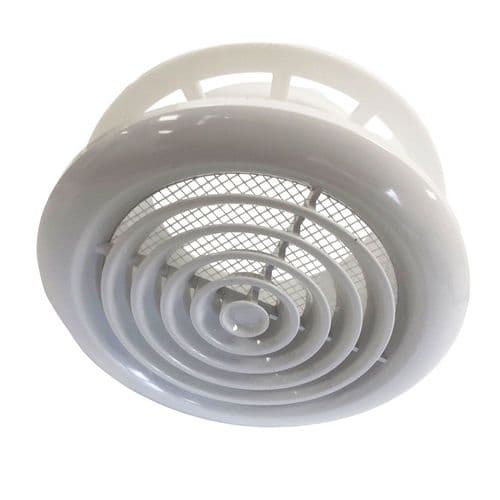 HiB Turbo Slim Flush Mounted White Fan - 33500