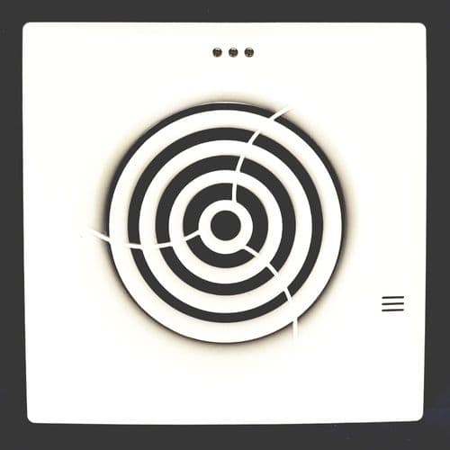 HiB White Extractor Fan Replacement Front Cover 31505